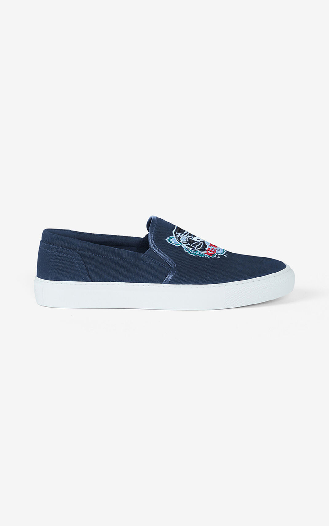 Tenis Kenzo K Skate Tiger lace free Hombre Azul Marino Azules - SKU.1453986